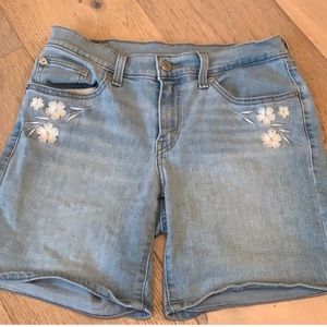 Levi’s Flower Vintage Jean Shorts